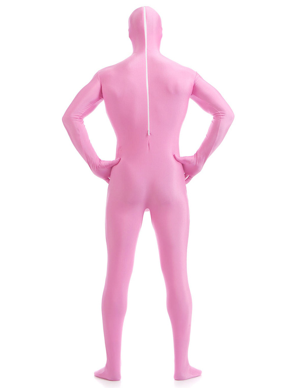 Details about   Pink Party Full Body Morph Body Suit Spandex Costume Dress 