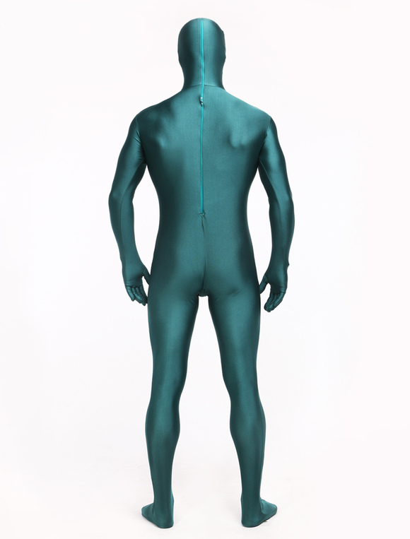 Morph Suit Green Zentai Suit Full Body Lycra Spandex Bodysuit