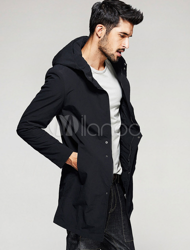 casaco longline masculino