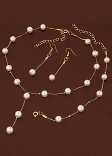 Ensemblede bijoux élégant de mariage