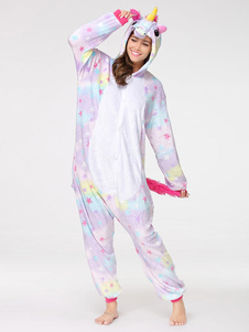 Dreaming Star Unicorn Kigurumi Pajamas Unicornio Onesie For Adults Easy Toilet onesie pajamas