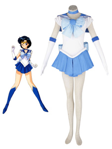 Sailor Moon Sailor Mercury Carnival Cosplay Costume Mizuno Ami Carnival
