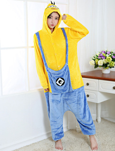 Disfraz Carnaval Disfraz de Kigurumi Adulto Cosplay estilo unisex para adultos amarillo Halloween Carnaval Halloween