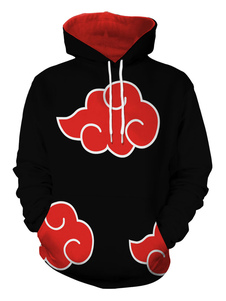 Naruto Akatsuki Anime Cosplay Hoodie