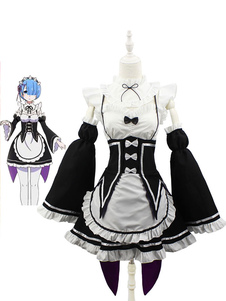 Rem Ram Maid Carnival Cosplay Costume Re Zero Starting Life In Another World