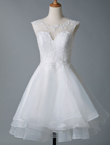 Short Wedding Dresses & Bridal Dresses 2021 | Milanoo.com