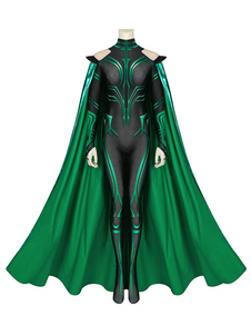 Marvel Comics Marvel Thor 3 Ragnarok Trailer Hela Zentai Cosplay Costume
