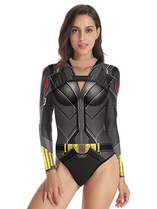 Marvel 2023 Movie Black Widow Natasha Romanoff Cosplay Costume Bodysuit