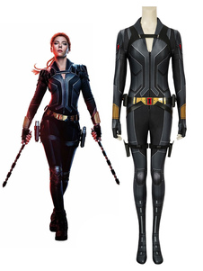 Marvel Comics Marvel Comics Black Widow Natasha Romanova Cosplay Costume Black Catsuits Zentai