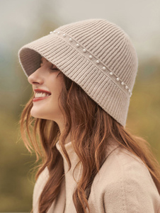 Chapeaux Bonnet Casquette Femme en Côtelé Unicolore