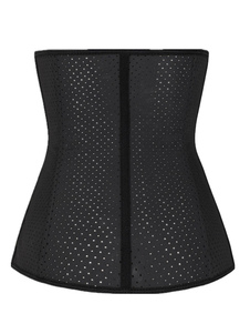 Women Busk Athletic Black Buttons Sleeveless Sexy Bustier For Women