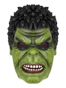 Marvel Comics Cosplay Green American Comics Polyester Mask Mask Poly/Cotton Blend Marvel Comics