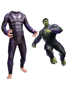Marvel Comics Cosplay Blue Gray American Comics Jumpsuit Poly/Cotton Blend Marvel Comics