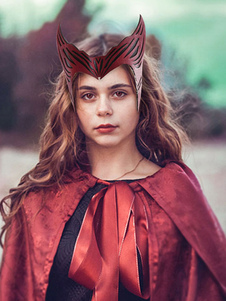 TV Drama Marvel Comics Wanda Vision: Scarlet Witch Cosplay Accessory Halloween Headwear