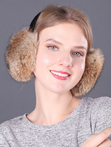 Earmuffs Black Office & Career Faux Fur Fall Winter Warm Accessories