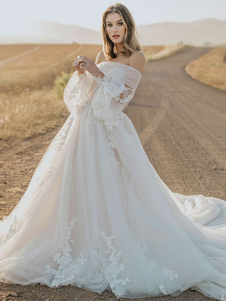 Свадебное платье принцессы 2023 года трапециевидной формы со шлейфом возлюбленной шеи кружевные свадебные платья без рукавов Бесплатная настройка