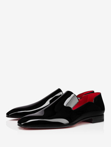  SPK24 Men Vintage Spikes Sparkle Formal Tuxedo Stage Fashion  Slip On Loafer Dress Shoes (Black (46), Numeric_7)