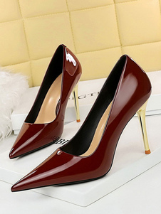 Women's High Heels Stiletto Heel Pumps PU Leather