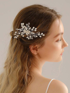 Tocados de boda Peine Metal Nupcial Accesorios para el cabello