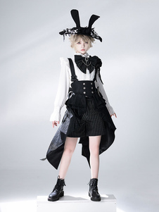 Pré-vente Gothique Lolita Accessoires Nœuds Noirs Jacquard Polyester Divers