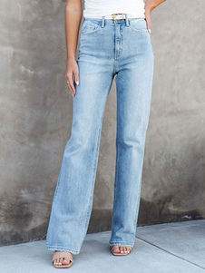 Jeans para mujer Pantalones de mezclilla informales