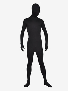 Morph Suit Black Lycra Spandex Fabric Zentai Suit Unisex Full Body Suit