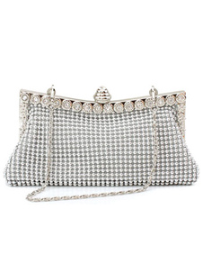Mehrfarbigen Pailletten Glitter Kette Hochzeit Handtasche für Frauen