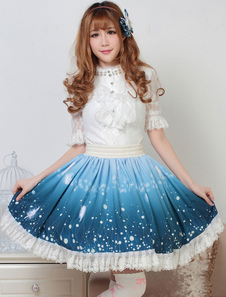Lolitashow Sweet Lolita Rock Zauberer der Nacht Kawaii Lolita SK Lolita Rock
