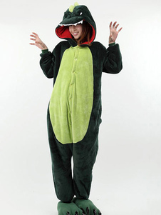 Disfraz Halloween Dos tonos Animal Kigurumi traje del dinosaurio de la impresión Halloween