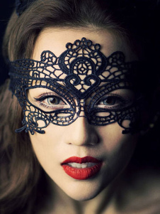 Black Lace Eyepatch Women Sexy Lingerie Accessories
