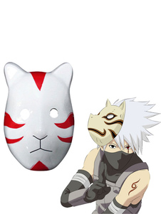 Naruto Hatake Kakashi Anbu Cosplay Mask Halloween