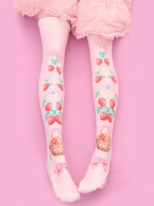 Lolita Socken in Rosa Lolita Accessoires 2023