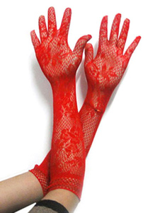 Disfraz Carnaval Disfraz de mucama Novia para uso en club para adultos de encaje con guantes Halloween Carnaval Halloween