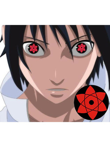 Naruto Uchiha Sasuke Halloween Cosplay Contact Lenses