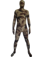 Morph Suit Camouflage Lycra Spandex Fabric Zentai Suit Unisex Full Body Suit