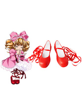 Chaussures cosplay comme Hinaiyichigo de Rozen Maiden
