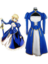 Costume de SABER dans Fate Stay Night-Costume cosplaye pour Halloween