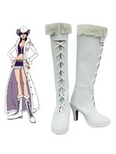 Scarpe cosplay bianche di one piece di Nico Robin  Carnevale