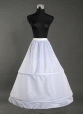 White 90cm forro nupcial casamento Petticoat