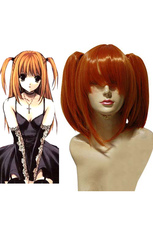 Death Note Misa Amane Faux Wigs Straight Halloween cosplay costume 