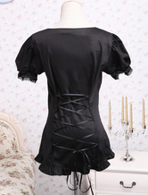 black lolita blouse