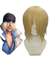 Cosplay perruque magnifique de qualité comme Snow de Final Fantasy