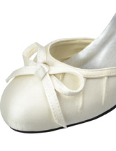 plain ivory pumps