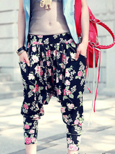 floral harem pants