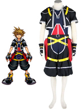 Kingdom Hearts Sora 1th cosplay Polyester Cosplay Costume