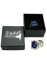 Black Butler Cosplay Sapphire Ring