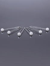 6-Piece Pearl Bridal Hairpin