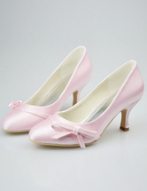 chaussures roses mariage