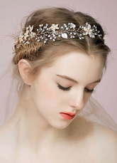 Strass Hochzeit Kopfbedeckungen Braut Stirnbänder Tiara (27 Cm X 4 Cm)