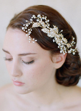 Bridal Wedding Headpieces Rhinestone Tiara Flower Headband( 19 Cm X 9 Cm)
